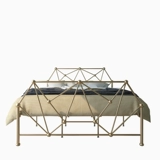 Современная простая железная кровати принцесса кровать железной крыш 1,2 метра однородное общежитие 1,5 метра 1,8 метра двойной железный слой