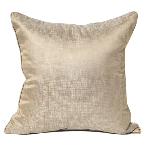 Бежевый диван, современная и минималистичная квадратная подушка