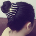 Hàn Quốc hoa kiểu tóc đuôi ngựa khóa tổ tóc vòng tóc phụ kiện rhinestone hoa bóng đầu tóc tấm lấy clip kẹp tóc mũ nón Phụ kiện tóc