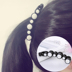 Hàn Quốc chuối clip dọc clip kiểu tóc đuôi ngựa kẹp tóc Hàn Quốc phiên bản của vương miện tóc phụ kiện dọc thẻ trượt kích thước nhỏ lớn Phụ kiện tóc