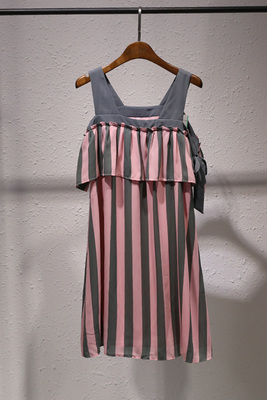 Gree thơ truy cập phần mùa xuân và mùa hè mới quây sọc đầm 2013LQ172 áo đầm đẹp Sản phẩm HOT