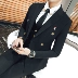 Phong cách Hàn Quốc mỏng nam đôi ngực phù hợp với quần phù hợp với chú rể trẻ váy cưới chính thức chủ nhà tiệc xu hướng quần áo nam  Suit phù hợp