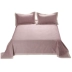 Mùa hè cotton cũ vải thô mat ba bộ giường bông đơn giản màu sắc có thể giặt dày điều hòa ghế ngồi giường 1,8m - Thảm mùa hè
