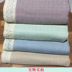 Mùa hè cotton cũ vải thô mat ba bộ giường bông đơn giản màu sắc có thể giặt dày điều hòa ghế ngồi giường 1,8m - Thảm mùa hè nệm hơi nước Thảm mùa hè