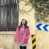 Tiêu nhỏ mùa thu đông phiên bản Hàn Quốc 2018 mới đơn giản giản dị giản dị dài tay áo len nữ áo len cỡ lớn áo khoác dạ dáng suông hàn quốc Áo Hàn Quốc