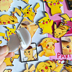 Huy hiệu acrylic trâm móc khóa phim hoạt hình Pikachu túi vá phù hiệu hàng hóa nhỏ có thể được tùy chỉnh - Trâm cài huy hiệu cài áo dễ thương Trâm cài