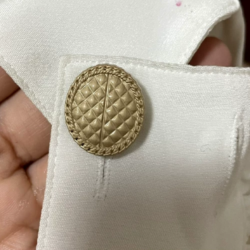 Металлическая круглая сетка шифоновая пуговица кардиган -свитер