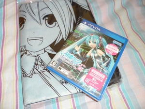 PSV Hatsune Miku Plan F2 District 11 Вступление в Special Edition Bandbound Bag Специальный код