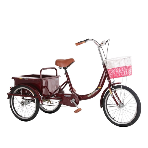 Трехколесный велосипед для взрослых, ходунки для пожилых людей для отдыха с педалями