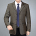 Người đàn ông trung niên áo khoác mỏng áo trung niên người đàn ông giản dị của phù hợp với làn sóng mới áo khoác mùa xuân và mùa thu cha