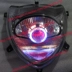 Áp dụng cho đèn pha Sundiro Honda DIO sửa đổi ống kính kép ống kính thiên thần xenon đèn pha xe máy - Đèn HID xe máy Đèn HID xe máy