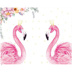 INS Unicorn Flamingo Trang Trí Wallcovering Vải Nền Vải Tấm Thảm Cô Gái Han Trang Trí Phòng Nữ Hoàng Đầu Giường Tapestry