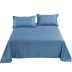 100% cotton tấm đơn giường đôi đơn sắc tố tinh khiết màu đơn tấm 1,2 m 1,5m1,8m thảm trải giường cao cấp Khăn trải giường
