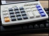 Голосовой калькулятор Dereka Большой большие большие клавиши Солнечный финансовый офис 12 -бит -компьютер