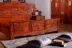 Huasheng Miến Điện giường gỗ hồng mộc Minh và nhà Thanh đồ nội thất bằng gỗ gụ cổ điển, lớn gỗ đàn hương hoa quả đích thực cảnh quan 1,8 m giường đôi - Giường Giường