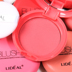 Macarons 漾 silky air cushion blush nude trang điểm công suất sửa chữa cho người mới bắt đầu sun sun Powder phấn nước tự nhiên rouge chính hãng má hồng sivanna Blush / Cochineal