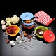 Giáo dục trẻ em thiết lập nhà chơi mô phỏng nhà bếp bằng thép không gỉ nấu ăn nấu ăn kết hợp nhà bếp mini thực phẩm chơi đồ chơi đồ chơi trang điểm Đồ chơi gia đình