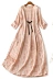 Váy sọc đầu thu mới 2019 khí chất thời trang Pháp nhỏ quai gió một chiếc váy platycodon - A-Line Váy đầm chữ a đẹp A-Line Váy
