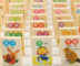 Ký tự Trung Quốc domino giáo dục sớm khối xây dựng biết chữ trẻ em của giáo dục đồ chơi bằng gỗ con số 0-1-3-6 tuổi Khối xây dựng