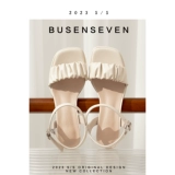 柒步森林 Элегантная подходит с юбкой, сандалии, летняя обувь