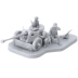 Chính hãng 4D Lắp ráp 1 72 Thế chiến II Pak40 Pháo binh chống tăng Mô hình Quân đội Micro Cảnh trang trí đồ chơi - Chế độ tĩnh