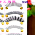 Đài loan đầy đủ handmade chân dung gia đình hỗn hợp lông mi giả tự nhiên dày mắt 10 hộp mỗi gói keo gắn mi Lông mi giả