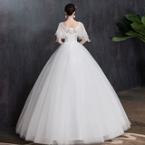 Расширенное свадебное платье для беременных, подходит для подростков, большой размер, французский стиль, премиум класс
