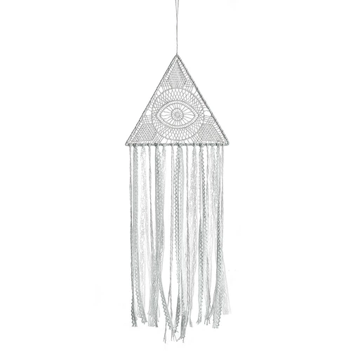 Индийская потоковая черно -белая ловца мечты, сеть Dream Dream Vishing Lace Catcher Catcher Dream Nordic Ins Комната Украшение стены