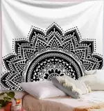 Большое настенное крепление, гобелен для йоги для кровати, стиль бохо