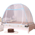 Trang chủ miễn phí cài đặt yurt muỗi net ký túc xá duy nhất 1.2m1.5 mét 1.8 giường đôi ngoài trời gấp sàn Lưới chống muỗi