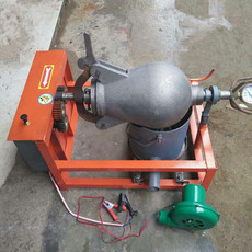 Попкорн машина 3斤老式电动爆米花机爆谷机器炸花机商用大炮12v全自动创业设备