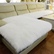 Sofa đệm sang trọng mùa đông dày chống trượt cửa sổ mat Châu Âu giả da sofa đệm đệm