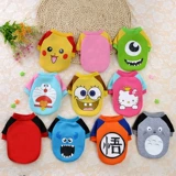 Puppy Spring и осенняя одежда Тедди борьба бишон медведь Померанская одежда щенка для щеня