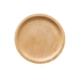 Khay gỗ trang trí, Khay trà hình tròn thiết kế kiểu Nhật Bản