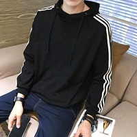 Áo len nam mùa thu đầu tay Hàn Quốc có mũ trùm đầu giá rẻ Áo thun mùa thu 2018 Quần áo nam mùa thu đầu đông áo khoác hoodie nam