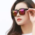 Hàn Quốc phiên bản của màu đen siêu lớn hộp thủy triều thương hiệu vài kính mát sao vuông tròn mặt thủy triều người đàn ông và phụ nữ kính mát mới