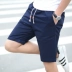 Mùa hè quần short trắng nam phần mỏng 2018 mùa hè mới ăn mặc đơn giản năm quần nam Hàn Quốc phiên bản của quần triều thanh niên quần jean nam rách Quần short