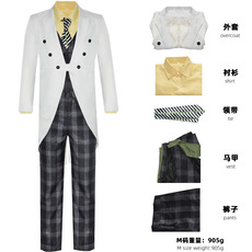 jk制服加工定制 蝙蝠侠哥谭小丑杰罗姆杰罗麦cos服角色扮演cosplay西装外套+衬衫