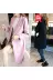 Áo khoác len mỏng màu đen 2018 Thu đông mùa đông Mới của phụ nữ Hàn Quốc Bộ đồ mới và ngọt ngào Cổ áo dài tay - Áo Hàn Quốc