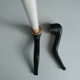 Небольшой пластиковый черный портативный маленький сигаретный сигарет/дымовая проволочная куряшка дым для дыма для дыма