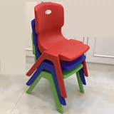 Детский нескользящий пластиковый стульчик для кормления для детского сада домашнего использования для еды, увеличенная толщина