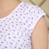 Hoa cúc thương hiệu bông cotton áo bà già không tay in ngắn tay trung niên nữ vest mùa hè bông áo phụ nữ Áo vest