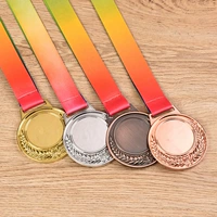 Металлическая настройка медали должна сделать чемпионат Школьного чемпионата по спорту баскетбол детского детского сада в детском саду золотой и серебряной бронзовой медалью