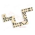 gỗ chắc chắn bằng gỗ/bằng gỗ/hộp gỗ bộ domino/đôi sáu/đôi 6/domino/DOMINO/28 tờ miễn phí vận chuyển Đồ chơi IQ
