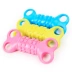 Pet dog cat cắn mol cao su rắn thể thao đào tạo đồ chơi cắn kháng xương màu xanh lá cây biscuit mô hình đồ chơi
