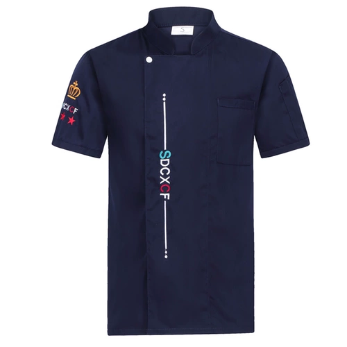 Высококачественная одежда для шеф-повара высокого класса для мужчин с короткими рукавами.