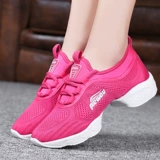 Нескользящая черная весенняя летняя танцующая спортивная обувь, мягкая подошва