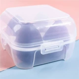 Косметическая губка, коробка для хранения, дышащий поролоновый спонж