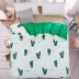 Bộ đồ giường phim hoạt hình 150x200 quilt mảnh duy nhất đơn sinh viên đôi ký túc xá 1.5 1.8 2.0 m quilt cover