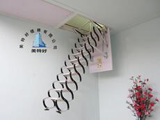 Лестница 阁楼楼梯室内楼梯钢木伸缩楼梯厂家直销整体楼梯实木复式楼梯特价